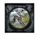 Crystal Paperweight, Young Hare