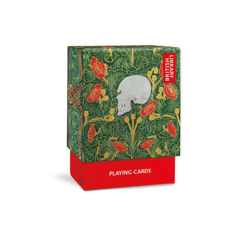 Skulls & Flowers Playing Cards