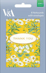 Thank You Mini Cards, Pack of 8 with Envelopes