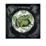 Crystal Paperweight, Frog