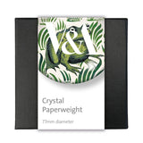 Crystal Paperweight, Frog