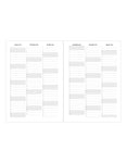 Letts Mid Year Colour Block A6 Week to View Diary 2025-2026