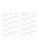 Letts Mid Year Colour Block A6 Week to View Diary 2025-2026