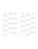 Letts 2026 Big Plans Diary, Week to View, A6