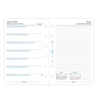 Filofax 2026 Refill, Week On One Page Diary With Notes, Pocket