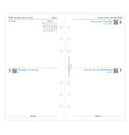 Filofax 2026 Refill, Two Days On One Page Diary - Personal