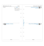 Filofax 2026 Refill, Two Days On One Page Diary - Personal