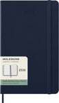 Moleskine 2026 Week to View with Notes Diary, Hardcover Large