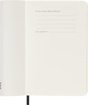 Moleskine 2026 Week to View with Notes Dairy, Pocket Softcover