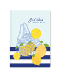 Letts 2026-2027 Citrus Good Vibes A5 Week to View Diary - Multilanguage