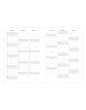Letts 2027 A6 Week to View Diary, Gradient