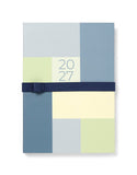 Letts 2027 A6 Day to a Page Diary with Appointments, Gradient