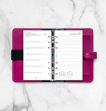 Filofax 2027 Diary Refill, Week On One Page With Notes, Personal, Multilanguage