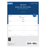 Filofax 2027 Diary Refill, Week On Two Pages Diary - A5 English