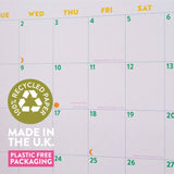 2025 Wall Calendar, Cocktails