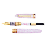 BUNGUBOX x Esterbrook Kachofugetsu Flower Fountain Pen, Medium Nib