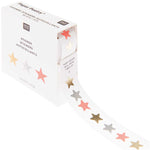 Stickers Stars, Neon, Gold and Silver