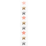 Stickers Stars, Neon, Gold and Silver