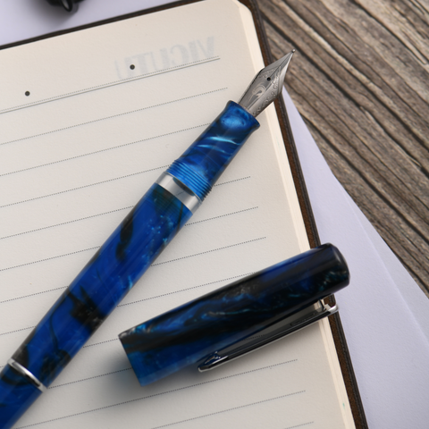 Nahvalur Schuylkill Fountain Pen, Marlin Blue