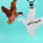 Ark Leather Holy Duck Key Fob