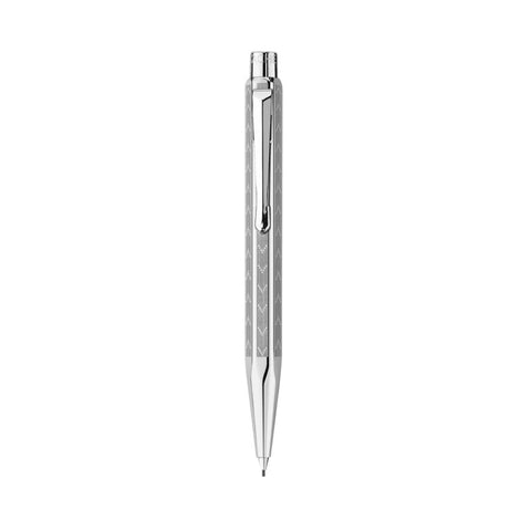 Caran D'Ache Ecridor Chevron Palladium coated Mechanical Pencil XS