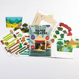 Mini Theatre Kit, Kids Craft Kit, Paper Play Theatre
