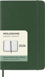 Moleskine 2026 Week to View with Notes Dairy, Pocket Softcover