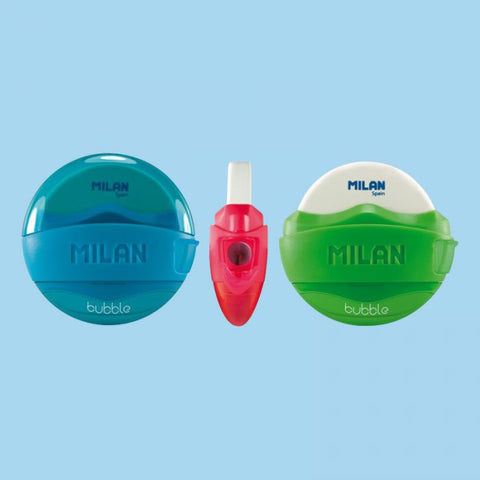 Milan Bubble Sharpener and Eraser