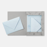 Midori Letter Set, Forget-me-not