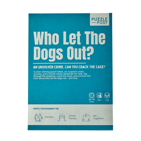Puzzle Post, Who Let The Dogs Out?