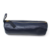 Chunky Leather Zipped Pencil Case