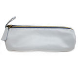 Chunky Leather Zipped Pencil Case