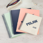 Milan A4 Notebook, Hardcover, Lined