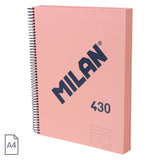 Milan A4 Notebook, Hardcover, Lined