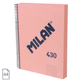 Milan A4 Notebook, Hardcover, Grid