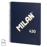 Milan A4 Notebook, Hardcover, Lined