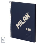 Milan A5 Notebook, Hardcover, Lined