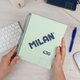 Milan A5 Notebook, Hardcover, Lined