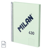 Milan A5 Notebook, Hardcover, Lined