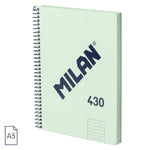 Milan A5 Notebook, Hardcover, Grid