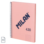 Milan A5 Notebook, Hardcover, Grid