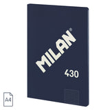 Milan A4 Notebook, Softcover Grid