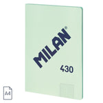 Milan A4 Notebook, Softcover Grid