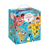 Banana Panda Puzzlove Animals Around the World Jigsaw, 60 Pieces