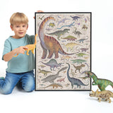 Banana Panda Puzzlove Dinosaurs 200-Piece Jigsaw