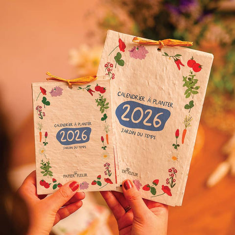 Papier Fleur Plantable Calendars, 2026