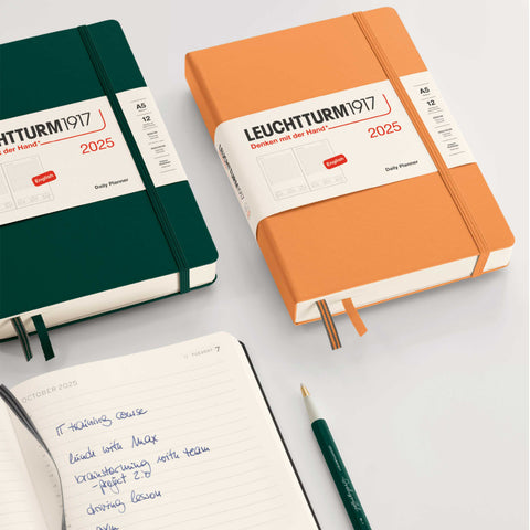 Leuchtturm1917 2025 Daily Planner, A5 Hardcover