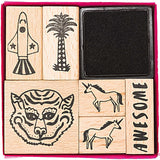 Stamp Set Wonderland, 6 pieces