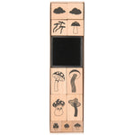 Mushroom 12-piece Stamp Set