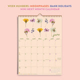 Garden Botanicals 2026 Wall Calendar